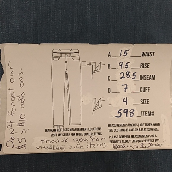 NORTHERN REFLECTIONS Everyday Slim Women's Jean's Size 4 Blue High Rise - Picture 8 of 8